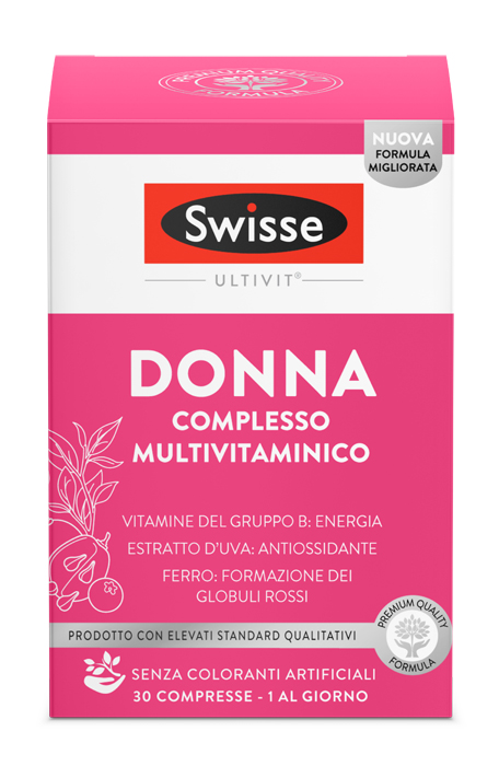 SWISSE MULTIVITAMINICO DONNA 30 COMPRESSE - Antica Farmacia Ferrari
