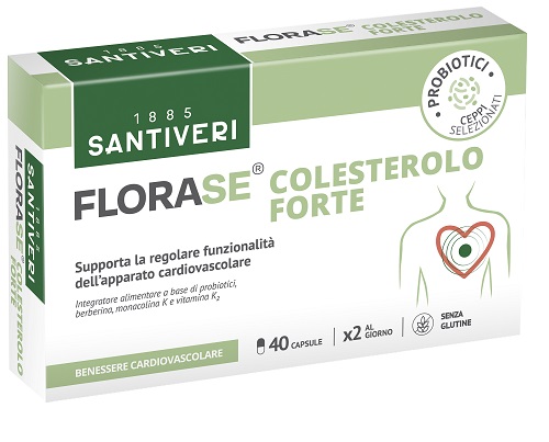FLORASE COLESTEROLO FORTE 40 CAPSULE - Antica Farmacia Ferrari