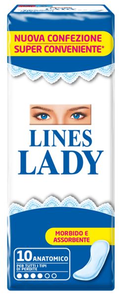 LINES LADY ANATOMICO 10 PEZZI - Antica Farmacia Ferrari