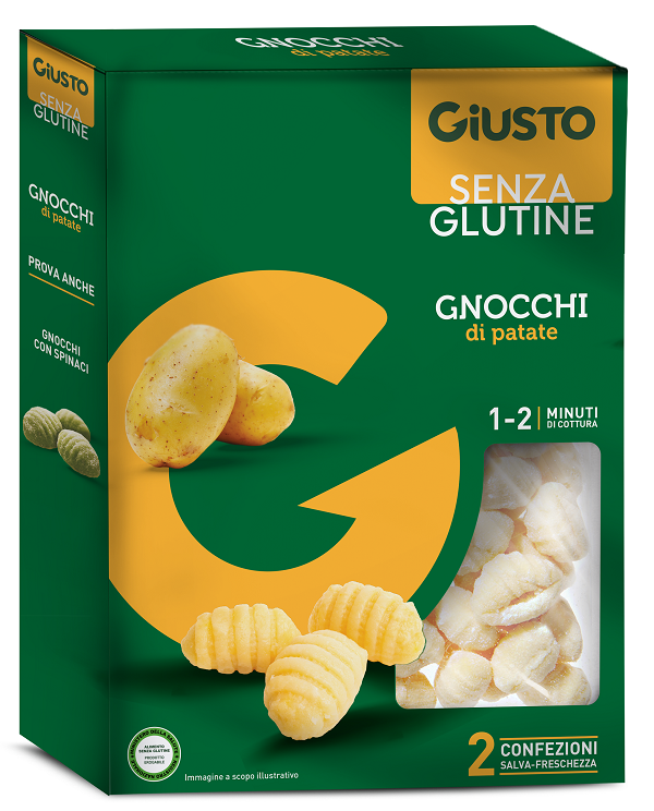GIUSTO SENZA GLUTINE GNOCCHI 2X250 G - Antica Farmacia Ferrari