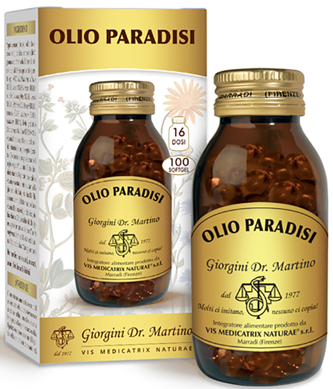 OLIO PARADISI 100 SOFTGEL - Antica Farmacia Ferrari