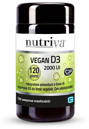 NUTRIVA VEGAN D3 120 COMPRESSE - Antica Farmacia Ferrari