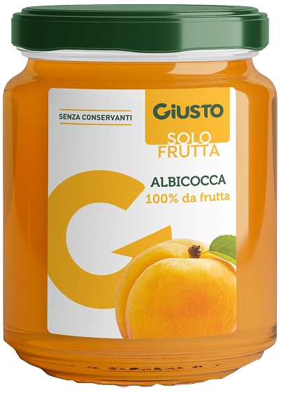 GIUSTO SOLO FRUTTA MARMELLATA ALBICOCCHE 284 G - Antica Farmacia Ferrari