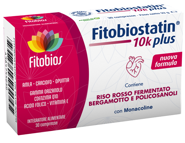 FITOBIOSTATIN 10K PLUS 30 COMPRESSE - Antica Farmacia Ferrari