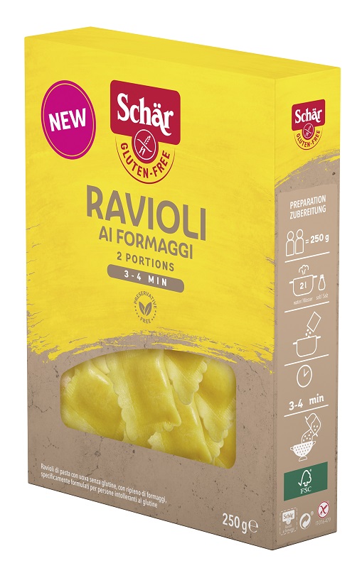 SCHAR RAVIOLI AI FORMAGGI 250 G - Antica Farmacia Ferrari