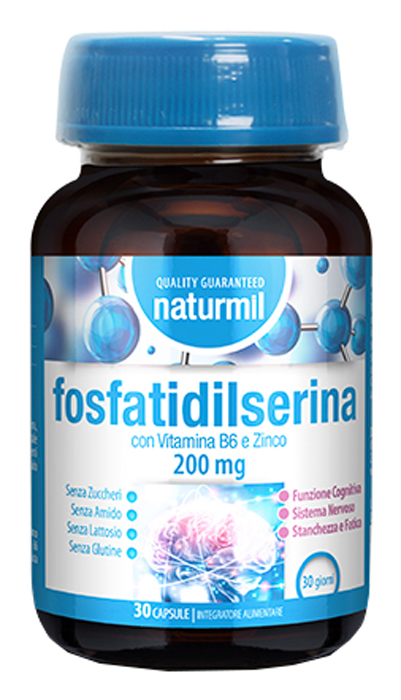 NATURMIL FOSFATIDILSERINA 200 MG 30 CAPSULE - Antica Farmacia Ferrari