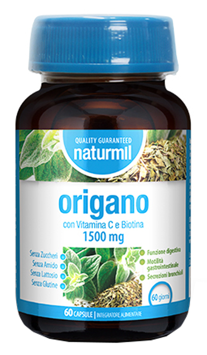 NATURMIL ORIGANO 1500 MG 60 CAPSULE - Antica Farmacia Ferrari