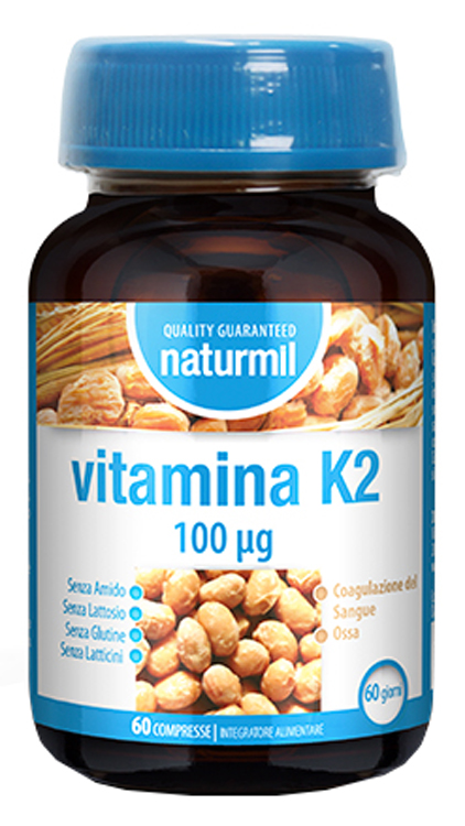 NATURMIL VITAMINA K2 100 MCG 60 COMPRESSE DA 0,67 G - Antica Farmacia Ferrari