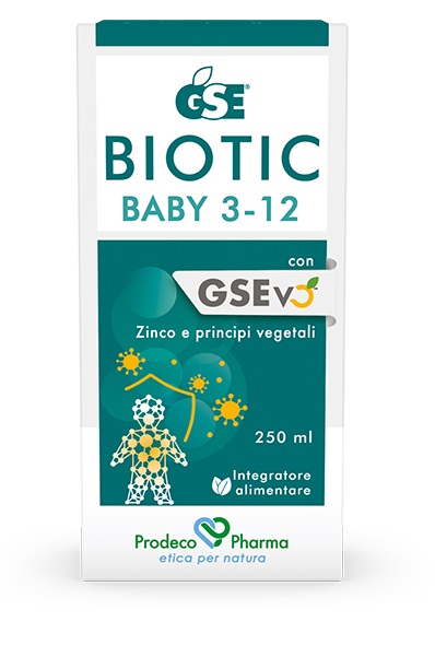 GSE BIOTIC BABY 3-12 250 ML - Antica Farmacia Ferrari