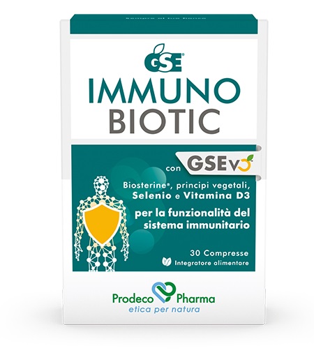 GSE IMMUNOBIOTIC 30 COMPRESSE - Antica Farmacia Ferrari