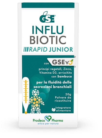 GSE INFLUBIOTIC RAPID JUNIOR 20 G - Antica Farmacia Ferrari