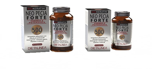 DIETALINEA BIOKERATIN NEO PECIA FORTE 500 60 COMPRESSE - Antica Farmacia Ferrari