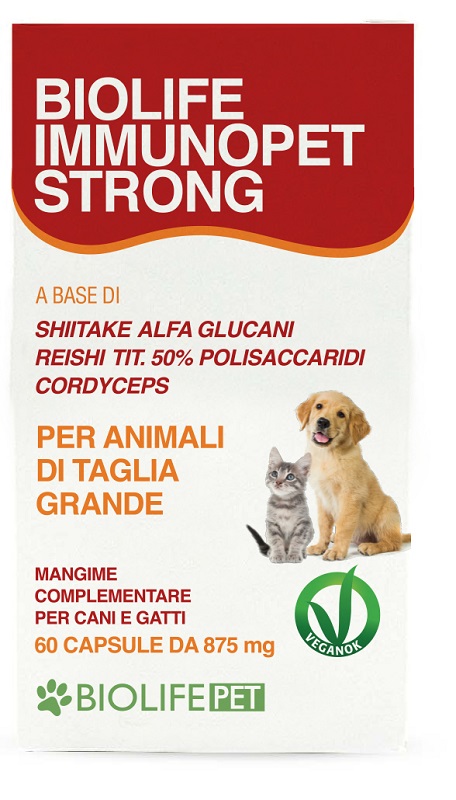 BIOLIFE IMMUNOPET STRONG 60 CAPSULE - Antica Farmacia Ferrari