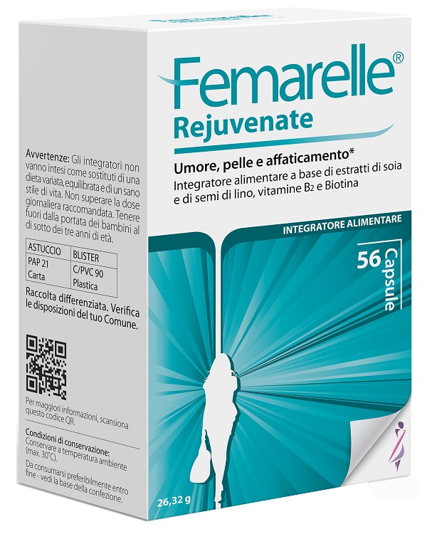 FEMARELLE REJUVENATE 56 CAPSULE - Antica Farmacia Ferrari