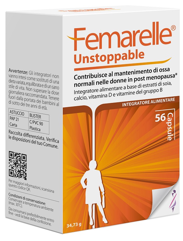 FEMARELLE UNSTOPPABLE 56 CAPSULE - Antica Farmacia Ferrari