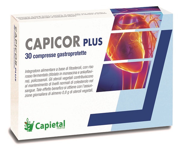 CAPICOR PLUS 30 COMPRESSE GASTROPROTETTE - Antica Farmacia Ferrari
