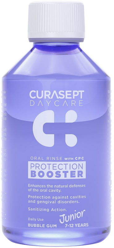 CURASEPT DAYCARE COLLUTORIO PROTECTION BOOSTER JUNIOR 100 ML - Antica Farmacia Ferrari