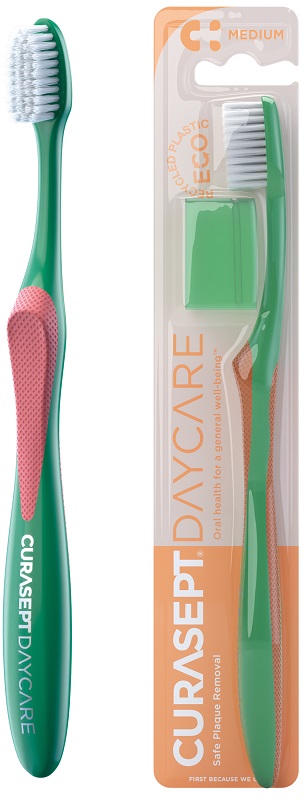 CURASEPT DAYCARE SPAZZOLINO ECO MEDIUM - Antica Farmacia Ferrari