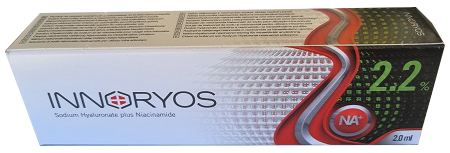 SIRINGA INTRA-ARTICOLARE INNORYOS 2,2% ACIDO IALURONICO 2 ML - Antica Farmacia Ferrari