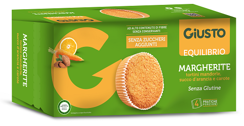 GIUSTO SENZA GLUTINE MARGHERITE EQUILIBRIO 180 G - Antica Farmacia Ferrari