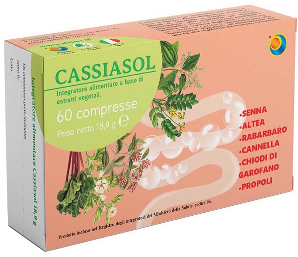 CASSIASOL 60 COMPRESSE - Antica Farmacia Ferrari