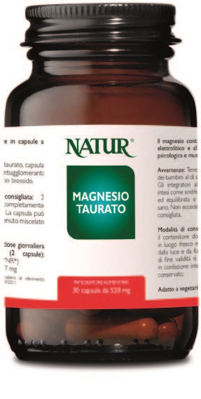 MAGNESIO TAURATO 30 CAPSULE - Antica Farmacia Ferrari