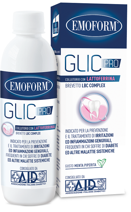 EMOFORM GLIC PRO COLLUTORIO 300 ML - Antica Farmacia Ferrari