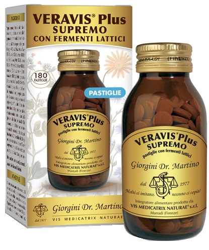 VERAVIS PLUS SUPREMO FERMENTI LATTICI PASTIGLIE 90 G - Antica Farmacia Ferrari