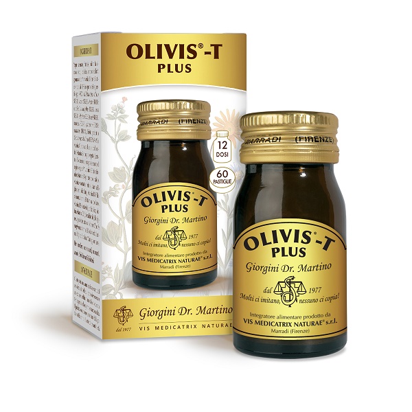 OLIVIS-T PLUS PASTIGLIE 500MG 90 G - Antica Farmacia Ferrari