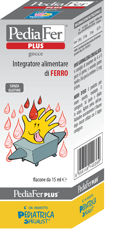 PEDIAFER PLUS GOCCE 15 ML - Antica Farmacia Ferrari
