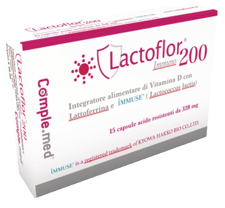 LACTOFLOR IMMUNO 200 15 CAPSULE - Antica Farmacia Ferrari