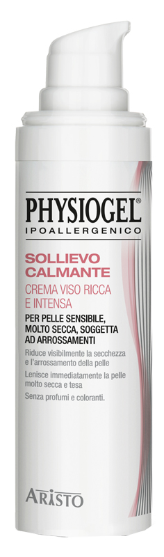 PHYSIOGEL IPOALLERGENICO SOLLIEVO CALMANTE CREMA VISO RICCA E INTENSA 40 ML - Antica Farmacia Ferrari