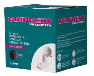 GRIPDENT VASCHETTA PORTA PROTESI DENTALI ED APPARECCHI ORTODONTICI - Antica Farmacia Ferrari