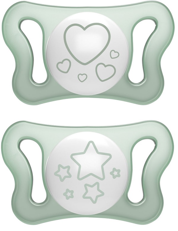 CHICCO SUCCHIETTO MICRO LUMI SILICONE 0-2M 2 PEZZI - Antica Farmacia Ferrari