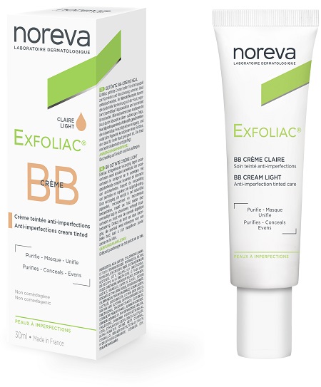EXFOLIAC BB CREME CLAIRE LIGHT 30 ML - Antica Farmacia Ferrari