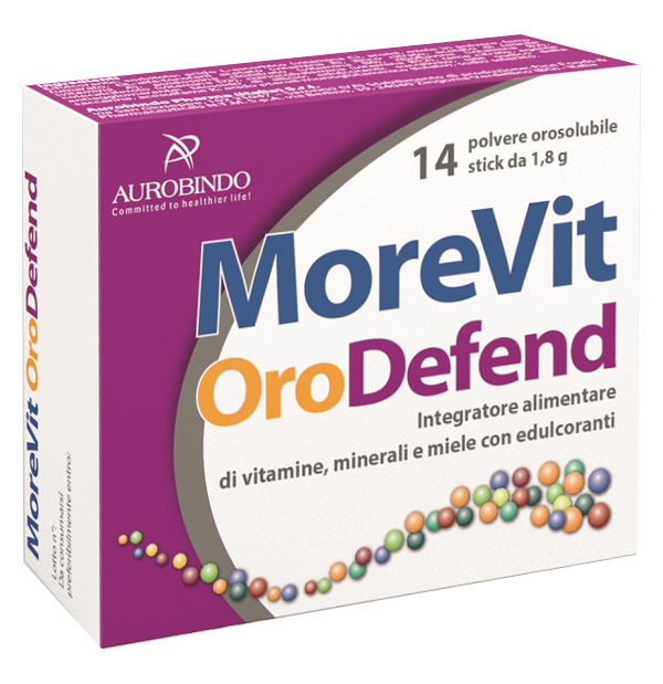 MOREVIT ORODEFEND 14 STICK 1,8 G CON EDULCORANTI - Antica Farmacia Ferrari