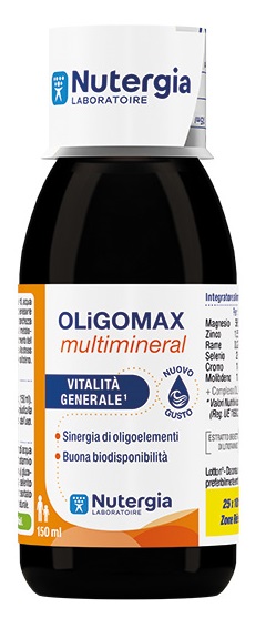 OLIGOMAX MULTIMINERAL 150 ML - Antica Farmacia Ferrari