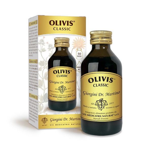 OLIVIS CLASSIC LIQUIDO ALCOLICO 100 ML - Antica Farmacia Ferrari