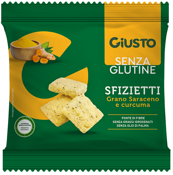 GIUSTO SENZA GLUTINE SFIZIETTI GRANO SARACENO 40 G - Antica Farmacia Ferrari