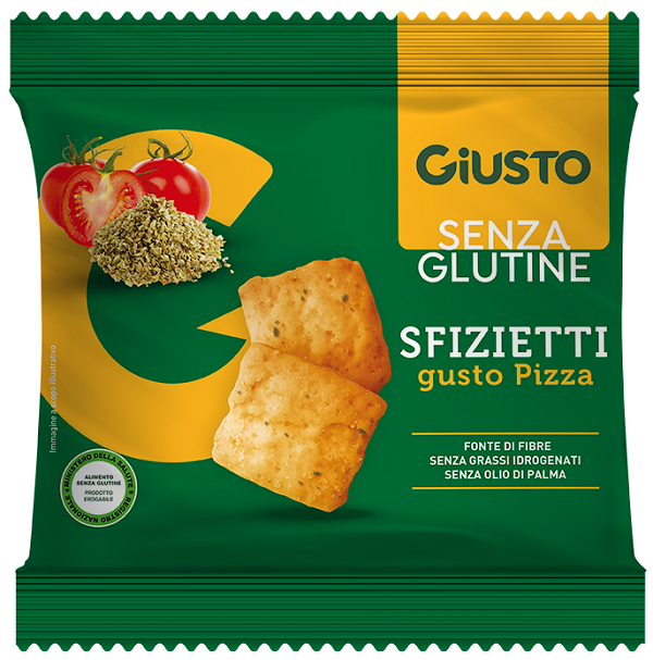 GIUSTO SENZA GLUTINE SFIZIETTI PIZZA 40 G - Antica Farmacia Ferrari