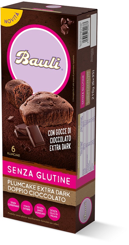 BAULI PLUMCAKE EXTRA DARK DOPPIO CIOCCOLATO 210 G - Antica Farmacia Ferrari