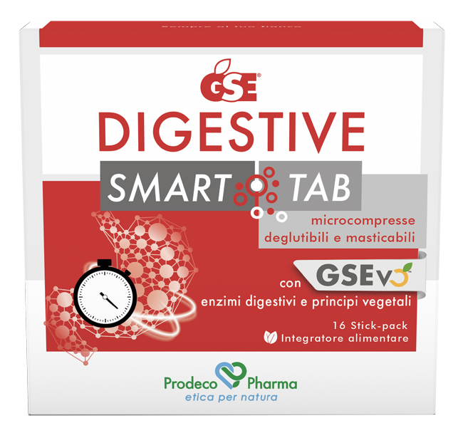 GSE DIGESTIVE SMART TAB 16 STICK PACK - Antica Farmacia Ferrari