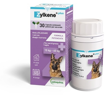 ZYLKENE PLUS CANI 15-60 KG 30 CAPSULE - Antica Farmacia Ferrari