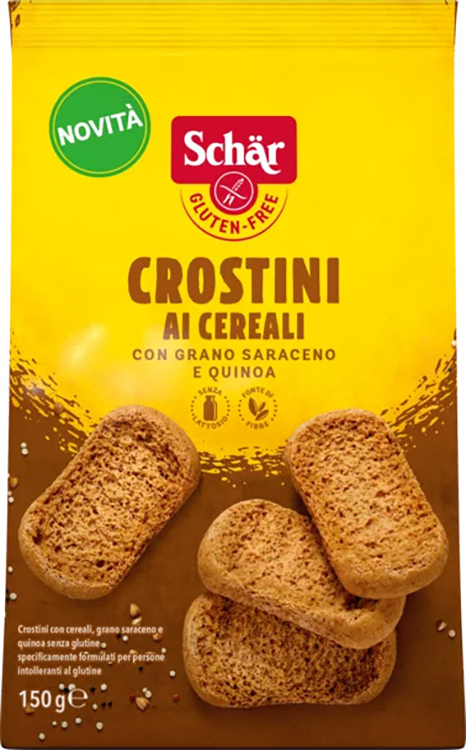 SCHAR CROSTINI AI CEREALI 150 G - Antica Farmacia Ferrari