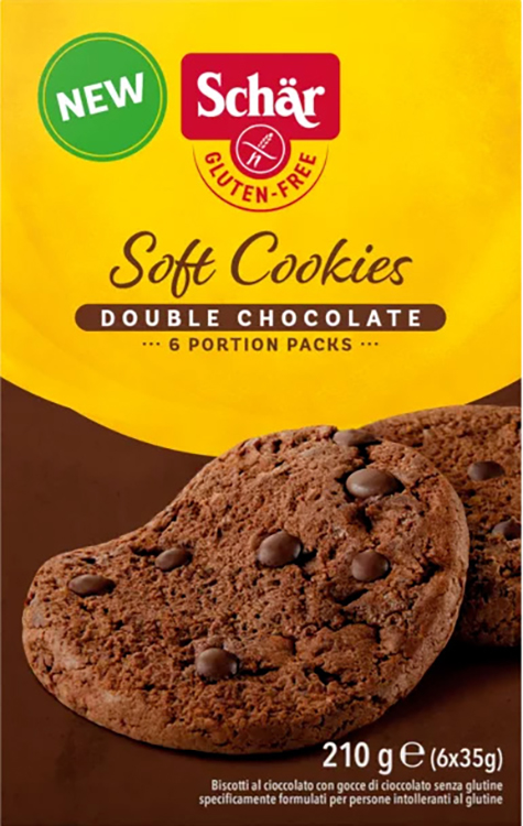 SCHAR SOFT COOKIE DOUBLE CHOCOLATE 210 G - Antica Farmacia Ferrari