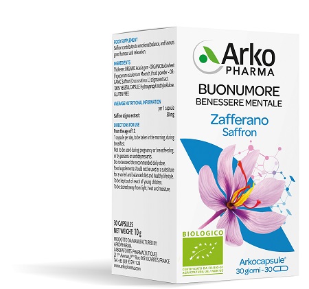 ARKOCPS ZAFFERANO BIO 30 CAPSULE - Antica Farmacia Ferrari