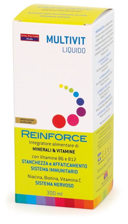 REINFORCE MULTIVITAMINE 300 ML - Antica Farmacia Ferrari