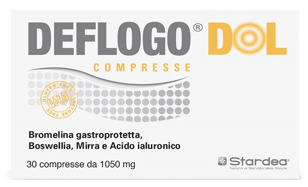 DEFLOGO DOL 30 COMPRESSE MP 1050 MG SENZA GLUTINE SENZA LATTOSIO - Antica Farmacia Ferrari