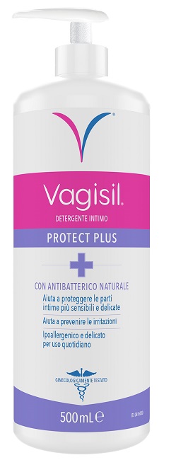 VAGISIL DETERGENTE PROTECT PLUS 500 ML - Antica Farmacia Ferrari