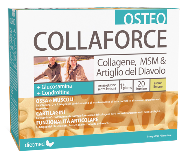 COLLAFORCE OSTEO 20 BUSTINE - Antica Farmacia Ferrari